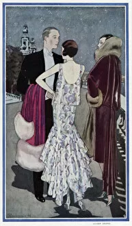 Dresses by Lucien Lelong haute couture