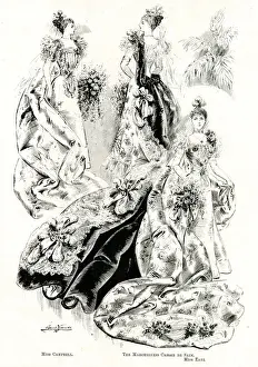 Sumptuous Prints: Dresses at Queen Victorias Fifth Drawing Room
