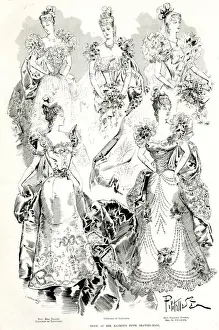 Dresses at Queen Victorias Fifth Drawing Room