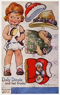 Images Dated 26th January 2016: Dressing doll. Dolly Dimple