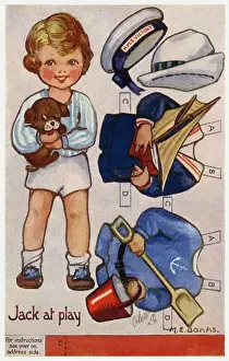 Dressing doll. Jack at Play