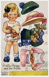 Images Dated 26th January 2016: Dressing doll. Pretty Peggy