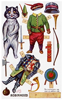 Images Dated 26th January 2016: Dressing doll. Robin Hood