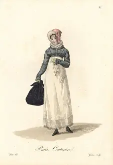 Dressmaker Prints: Dressmaker, Paris, early 19th century