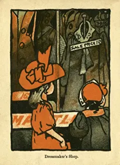 Dressmakers Prints: Dressmakers Shop