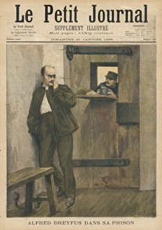 Dreyfus Collection: Dreyfus in Prison / 1895
