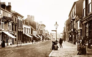 Driffield Prints: Driffield Middle Street early 1900s