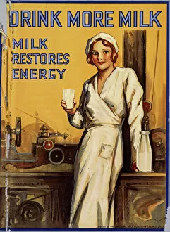 Council Gallery: Drink More Milk poster