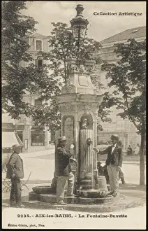 Spas Prints: Drinking Fountain / France