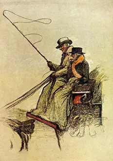 Mailcoach Prints: The driver of His Majestys Mail, 1828