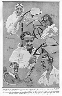 Drivers & personalities in the Five Hundred Miles Race, 1929