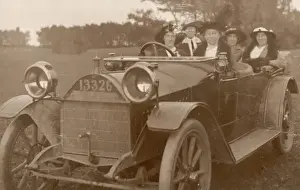 Driving a car