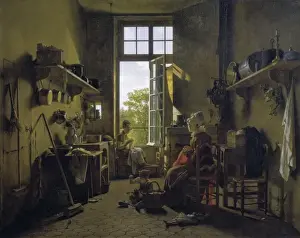 DRLING, Martin (1752-1817). Interior of a kitchen