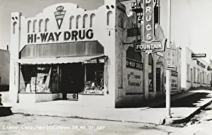 Drug Prints: Drugstore at Limon, Colorado, USA