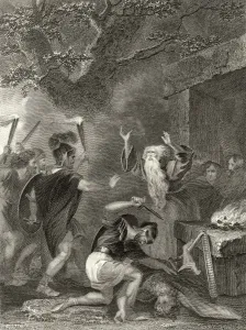 Paulinus Prints: Druids Massacred 61
