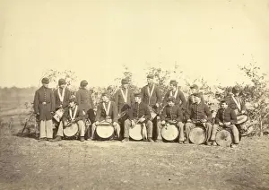 Drum Corps of 61st New York Infantry, Falmouth, Va. March