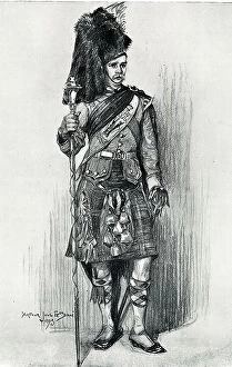 Sporran Collection: Drum Major, Argyll and Sutherland 91st Highlanders