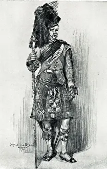 Drum Major, Argyll and Sutherland 91st Highlanders