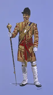 Grenadier Prints: Drum Major of the Grenadier Guards