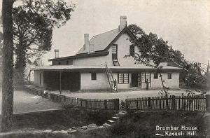 Images Dated 21st October 2016: Drumbar House, Kasauli Hill, Himachal Pradesh, India