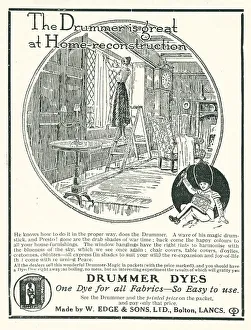 Adjusting Prints: Drummer Dyes Advertisement