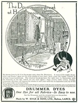 Drummer Dyes Advertisement