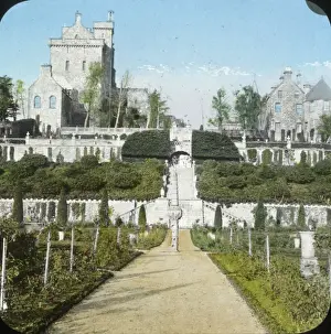 Drummond Castle, Crieff, Perthshire, Scotland