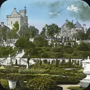Drummond Castle, Crieff, Perthshire, Scotland