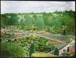 Drummond Castle Gardens, near Crieff, Scotland