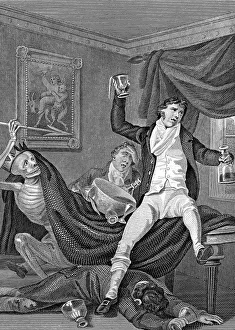 Drunken Prints: DRUNKARDS AND DEATH C19