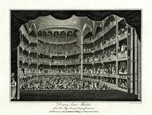 Drury Prints: Drury Lane Theatre, London