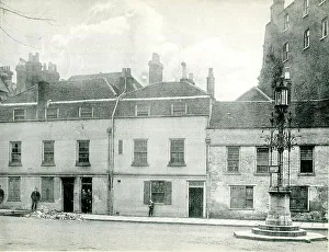 Demolished Prints: Drury's, Eton, demolished 1902