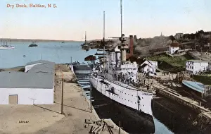Dry dock, Halifax, Nova Scotia, Canada