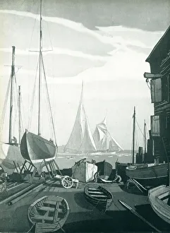Buyers Prints: Dry Docked Boats
