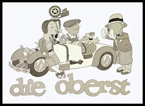 Dryden Prints: Dryden Die Oberst 34 Advertising Tobacco Cigarettes