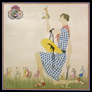 Resembling Prints: Dryden / Fashion Ad / 91