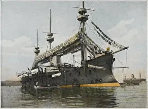 Hoisted Prints: Drying Naval Clothes