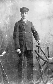 Ds James, railway guard, Pembrokeshire, South Wales