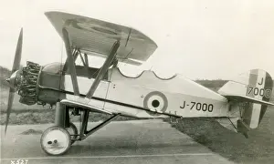 Dual Prints: Dual control Armstrong Whitworth Siskin III, J7000