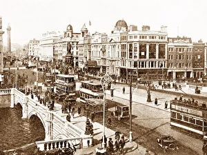 Dublin O'Connell Bridge early 1900s