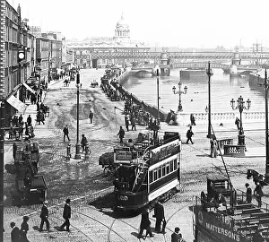 Dublin O'Connell Bridge early 1900s