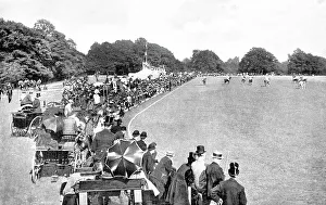 Polo Prints: Dublin Pheonix Park Polo Match early 1900s