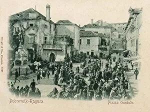 Dubrovnik (Ragusa) - Croatia - Piazza Gundulic