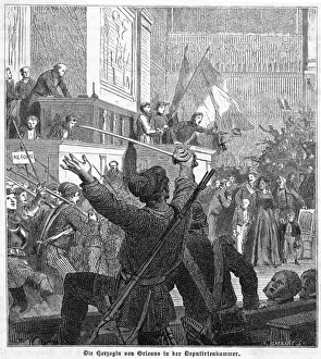 Chambre Prints: Duc D orleans as Deputy