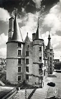 Dukes Prints: The Ducal Palace, Nevers (Nievre), France