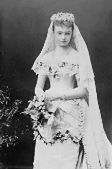 Berlin Collection: Duchess of Connaught on her wedding day