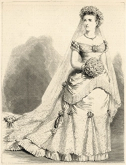 The Duchess of Connaught on her wedding day