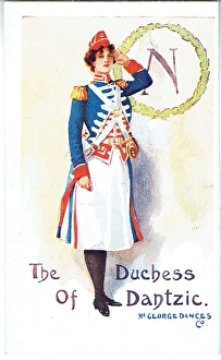Images Dated 23rd December 2016: The Duchess of Dantzic book and lyrics by Henry Hamilton