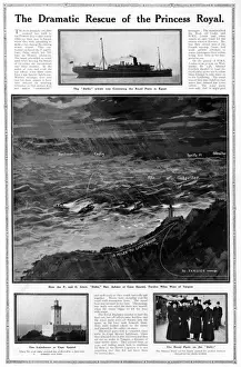 Duchess of Fife (Princess Royal) in Delhi boat accident