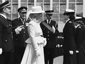 Commissioners Prints: Duchess of Gloucester at Met Police cadets parade